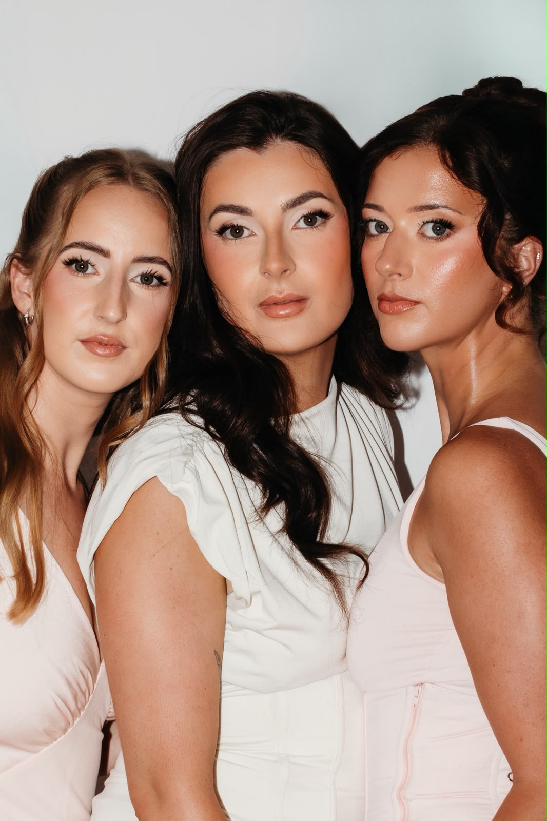 Bride and bridal party makeup